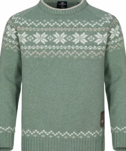 Discount Kids' Snøkrystall Round Neck Ullgenser Barn Barntröjor & Fleece