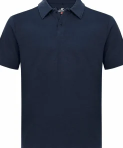 Outlet Men's Merino Wool Polo Tee Herrtröjor & Skjortor