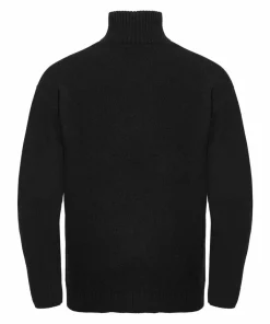 Sale Men's Snøkrystall Solid Half Zip Ullgenser Herrtröjor & Skjortor