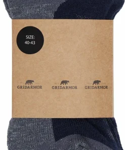 Gridarmor Merino Trekking Light Sock Navy Blazer Outlet