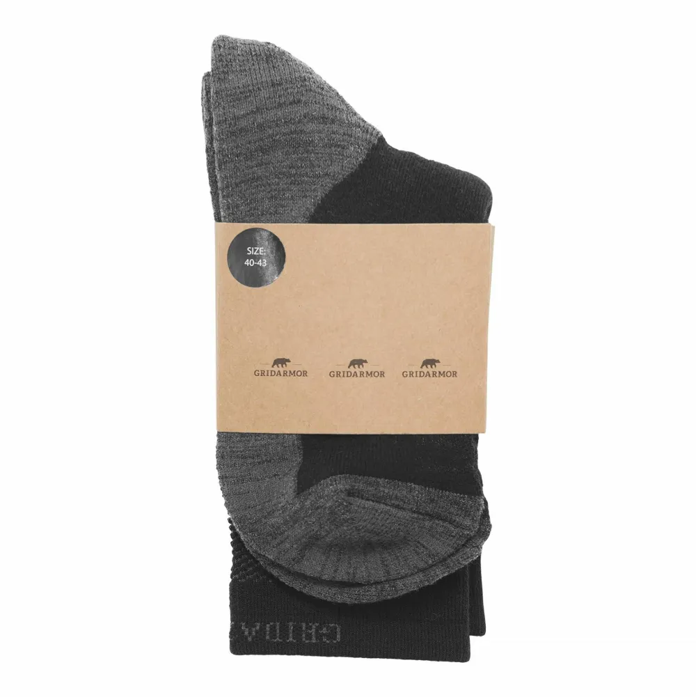 Gridarmor Merino Trekking Socks Jet black Online