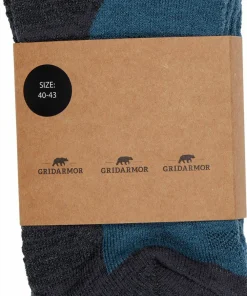 Gridarmor Merino Trekking Socks Indian Teal New