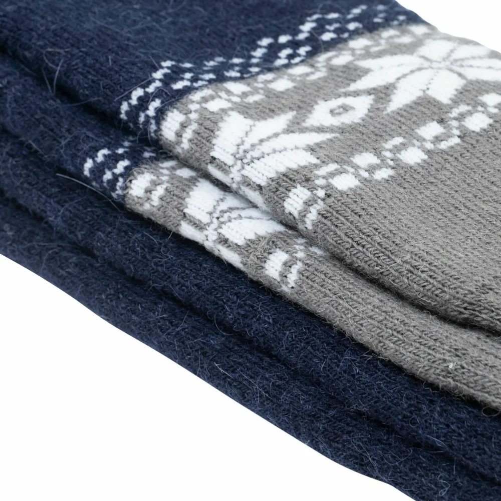 Gridarmor Unisex Alpacka Wool Heritage Socks 2-pack Navy Blazer Discount