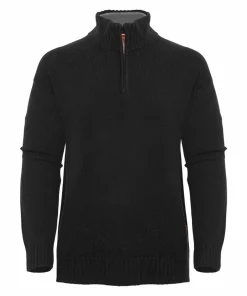 Gridarmor Women's Snøkrystall Solid Hz Ullgenser Black Beauty Hot