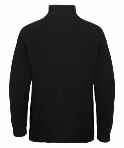 Gridarmor Women's Snøkrystall Solid Hz Ullgenser Black Beauty Hot