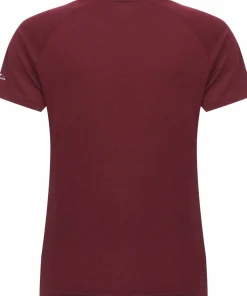 Gridarmor Women's Thin Merino Tee Tawny Port Best