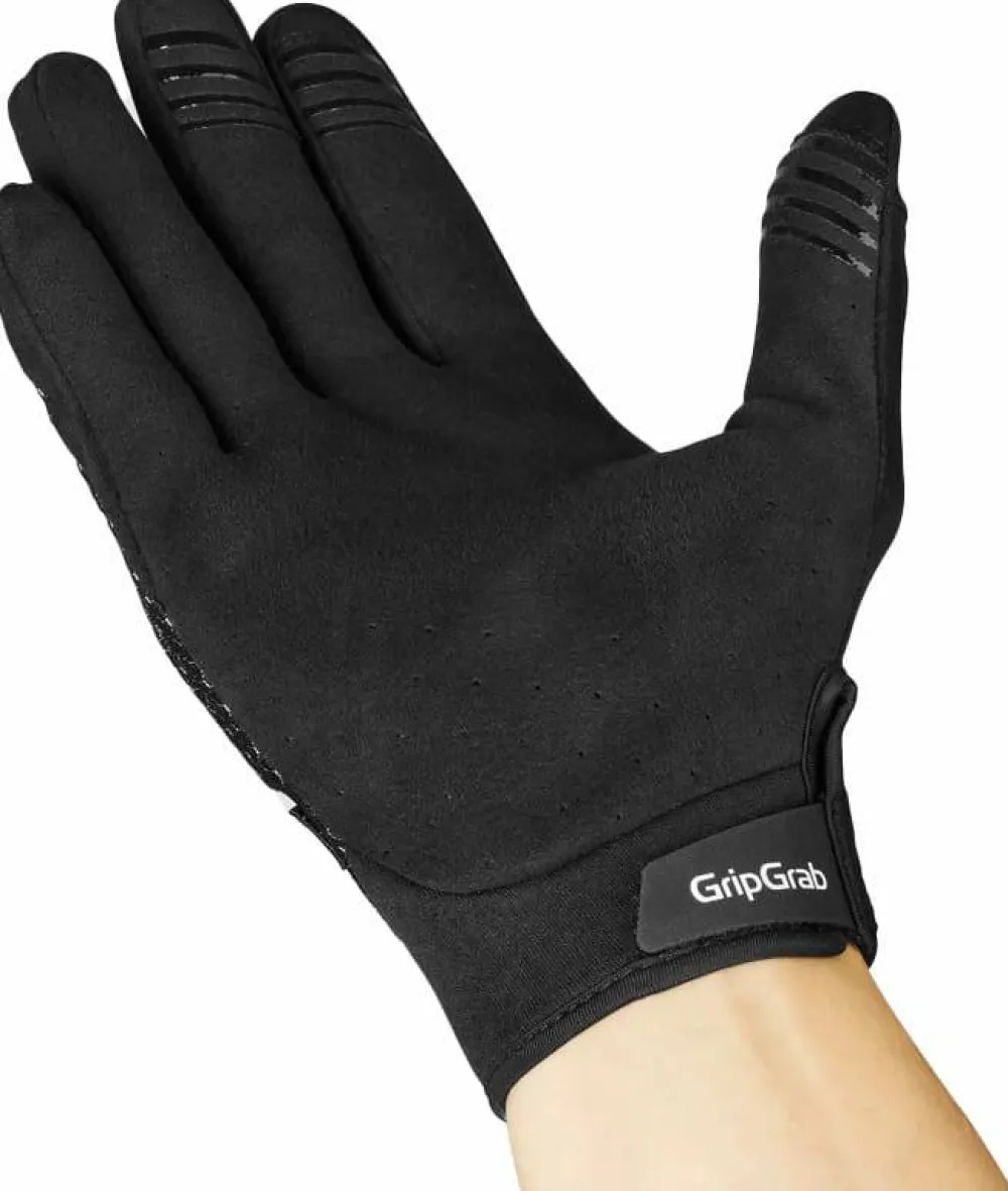 Gripgrab Descent Insidegrip™ Full Finger Summer Gloves Black Best