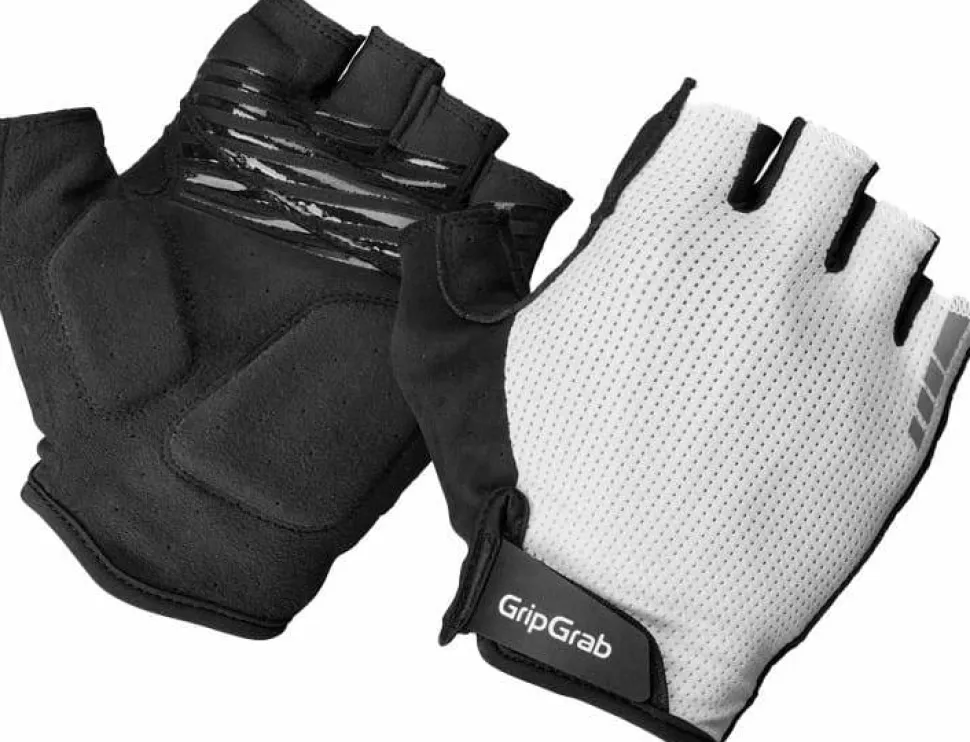 Gripgrab Explr Padded Short Finger Summer Gloves White