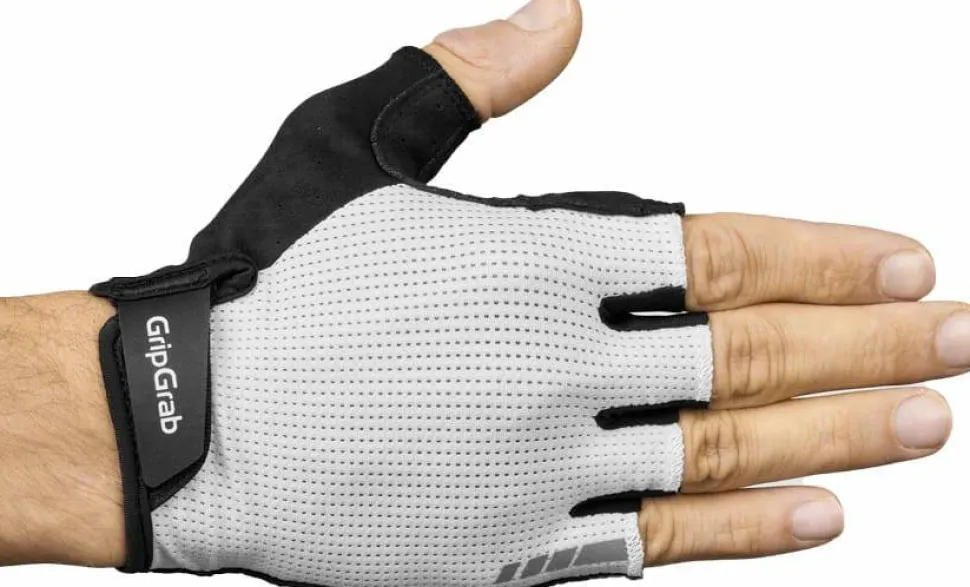 Gripgrab Explr Padded Short Finger Summer Gloves White