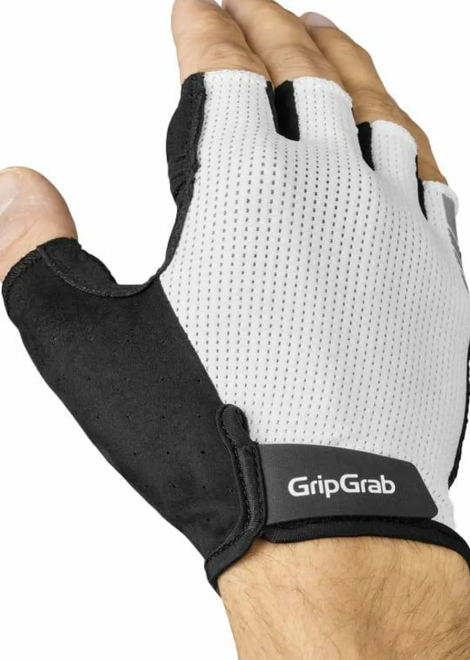 Gripgrab Explr Padded Short Finger Summer Gloves White