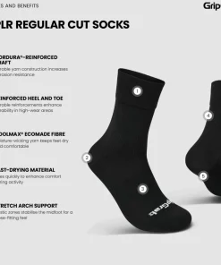 Gripgrab EXPLR Regular Cut Socks Black Online
