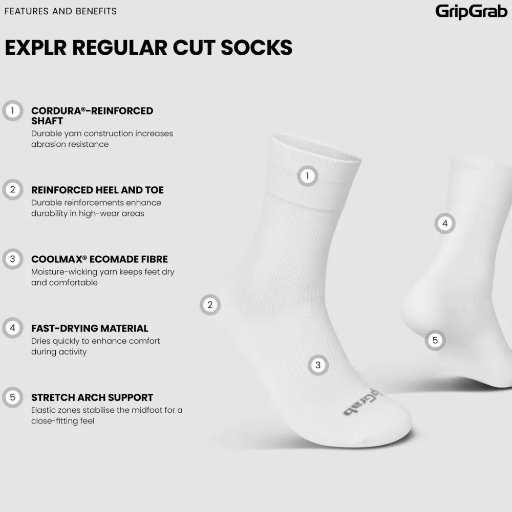 Best EXPLR Regular Cut Socks Damstrumpor