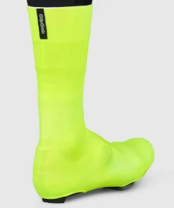 Gripgrab Flandrien Waterproof Knitted Road Shoe Covers Yellow Hi-Vis Sale