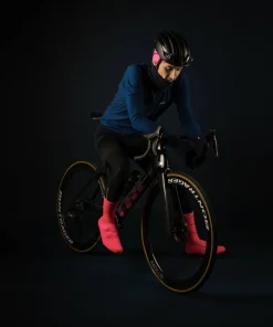Gripgrab Flandrien Waterproof Knitted Road Shoe Covers Pink Discount