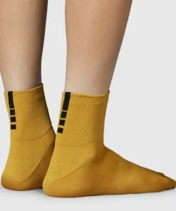 Gripgrab Lightweight SL Short Summer Socks Mustard Yellow Clearance