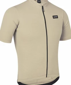 Gripgrab Men's GripGrab EXPLR Merinotech Short Sleeve Jersey Beige