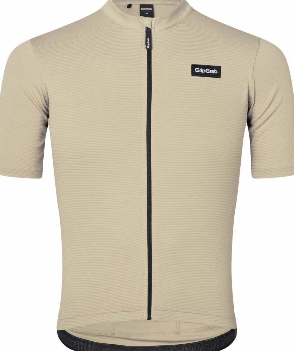 Gripgrab Men's GripGrab EXPLR Merinotech Short Sleeve Jersey Beige