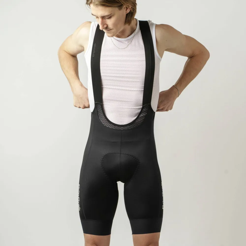 Gripgrab Men's PACR Bib Shorts Black New