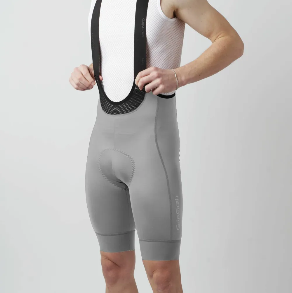 Gripgrab Men's PACR Bib Shorts Grey Discount