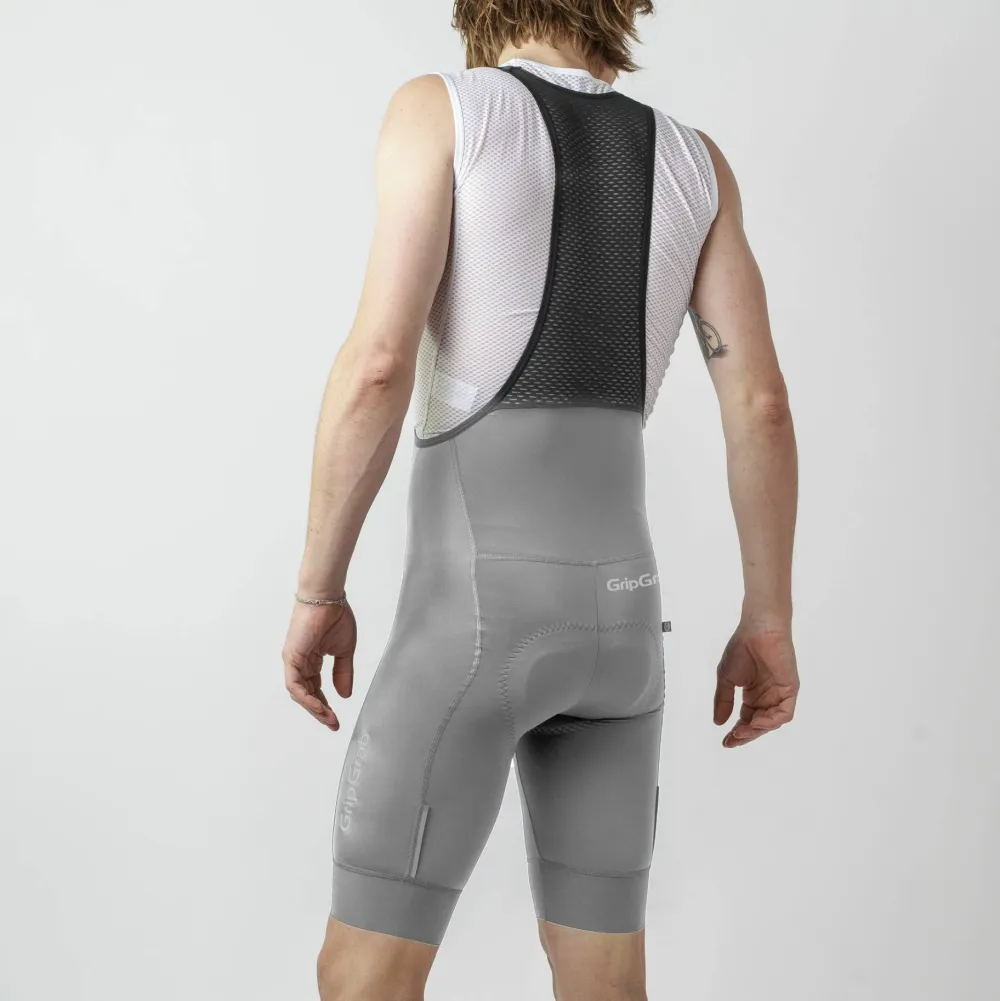 Gripgrab Men's PACR Bib Shorts Grey Discount