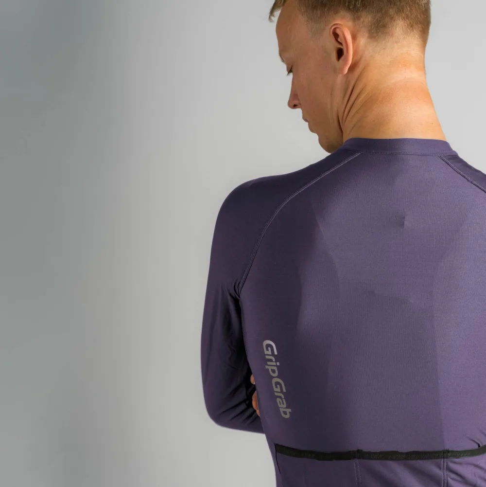 Gripgrab Men's Pacr Long Sleeve Jersey Purple Outlet