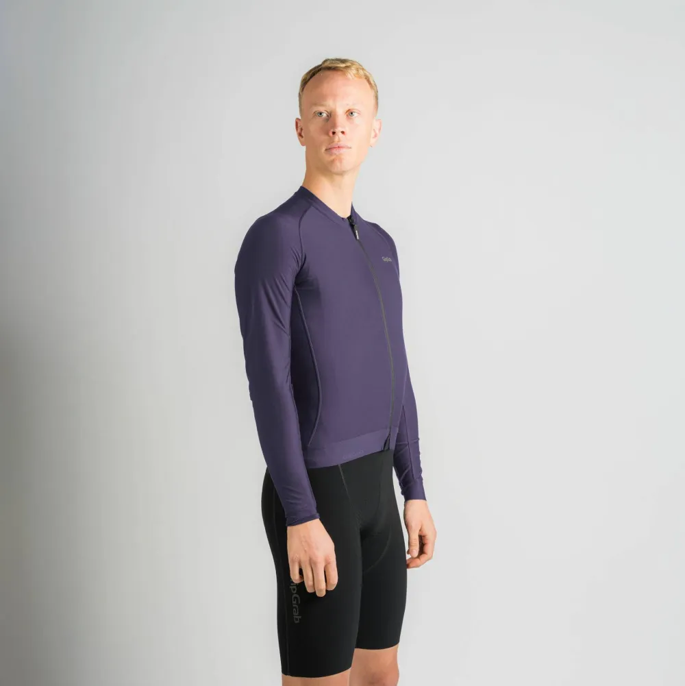Gripgrab Men's Pacr Long Sleeve Jersey Purple Outlet