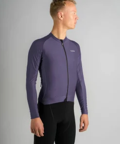 Gripgrab Men's Pacr Long Sleeve Jersey Purple Outlet