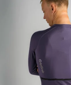 Gripgrab Men's Pacr Long Sleeve Jersey Purple