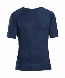 Gripgrab Merino Polyfibre Short Sleeve Base Layer Navy Outlet