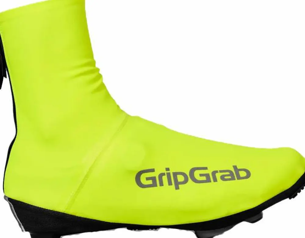Gripgrab Pacr Waterproof Road Shoe Covers Yellow Hi-Vis Hot