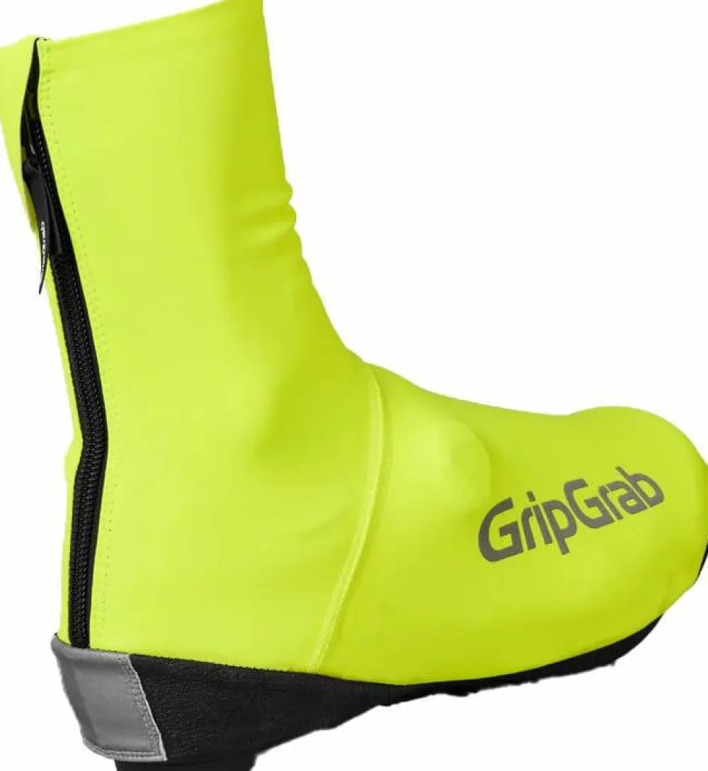 Gripgrab Pacr Waterproof Road Shoe Covers Yellow Hi-Vis Hot