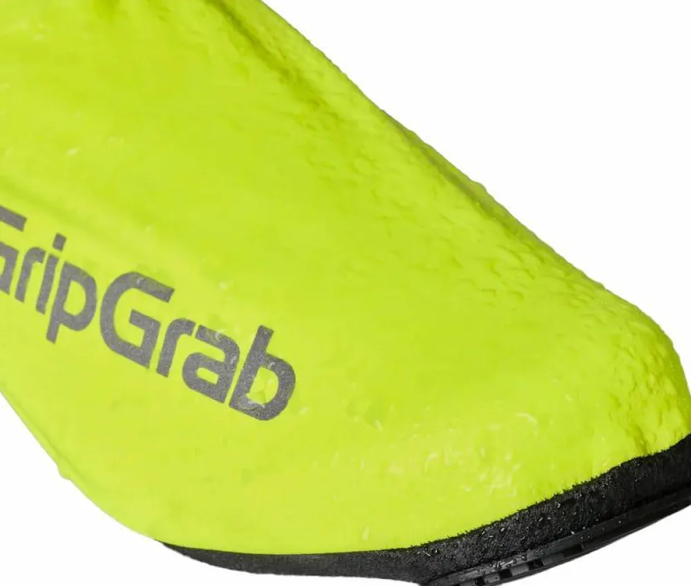 Gripgrab Pacr Waterproof Road Shoe Covers Yellow Hi-Vis Hot