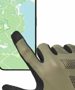 Gripgrab Ride Lite Padded Full Finger Summer Gloves Olive Green