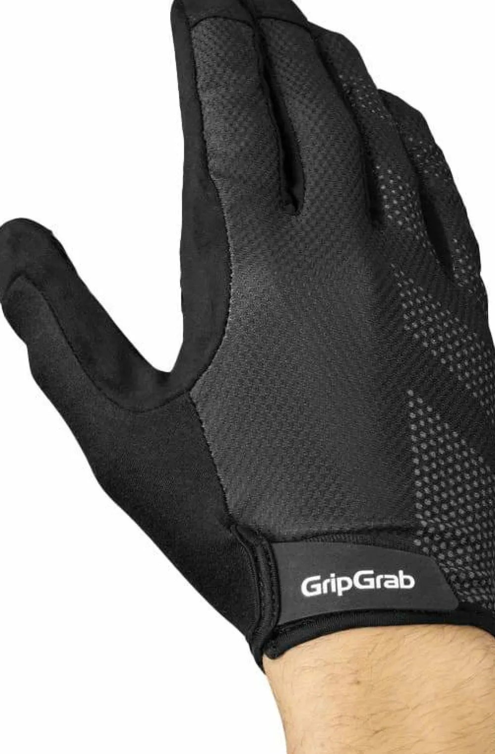 Gripgrab Ride Lite Padded Full Finger Summer Gloves Black