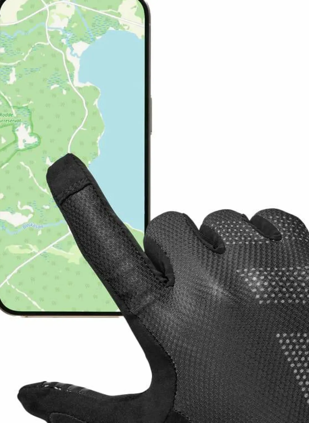 Gripgrab Ride Lite Padded Full Finger Summer Gloves Black