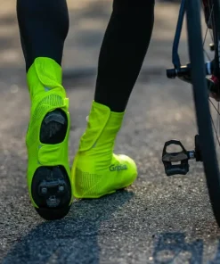 Gripgrab Ride Waterproof Hi-Vis Shoe Cover Yellow Hi-Vis