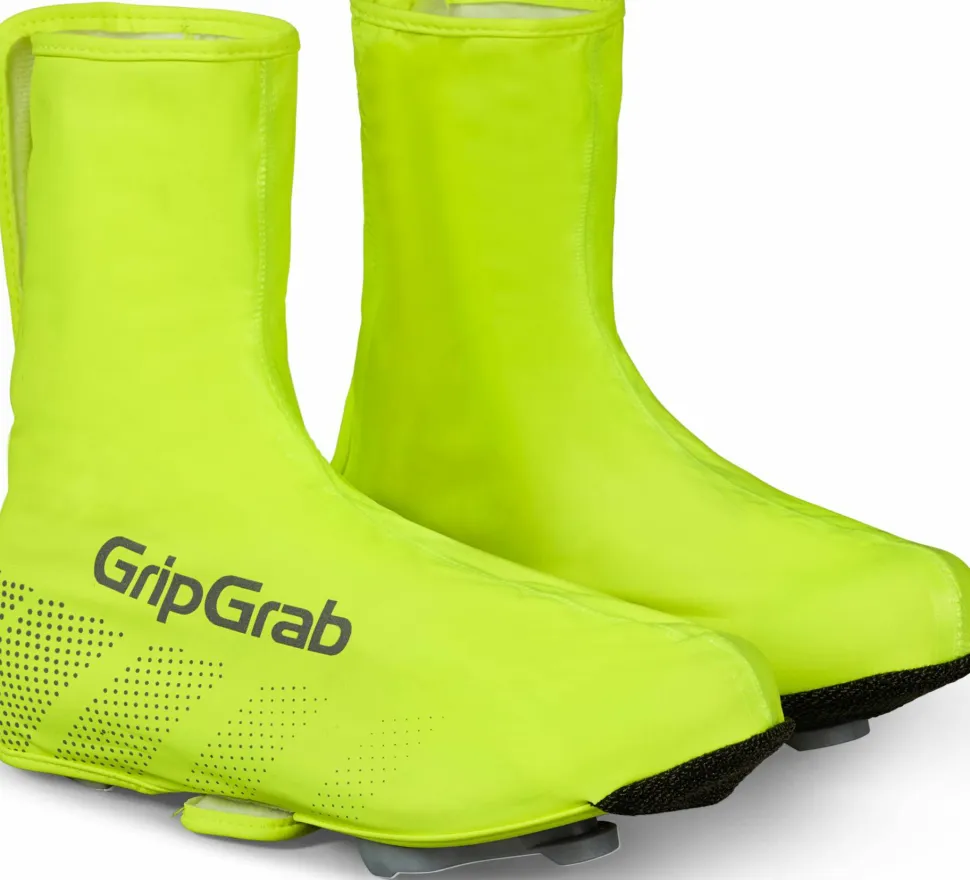 Gripgrab Ride Waterproof Hi-Vis Shoe Cover Yellow Hi-Vis