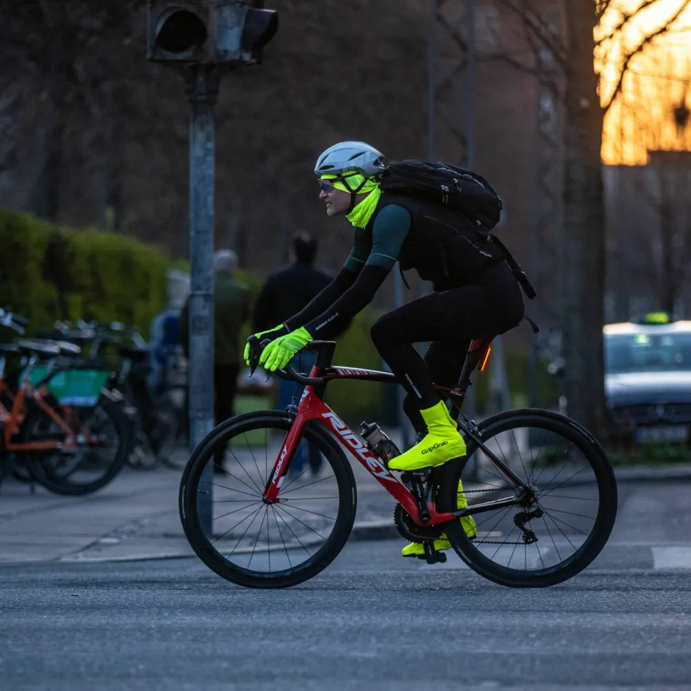 Gripgrab Ride Waterproof Hi-Vis Shoe Cover Yellow Hi-Vis Online