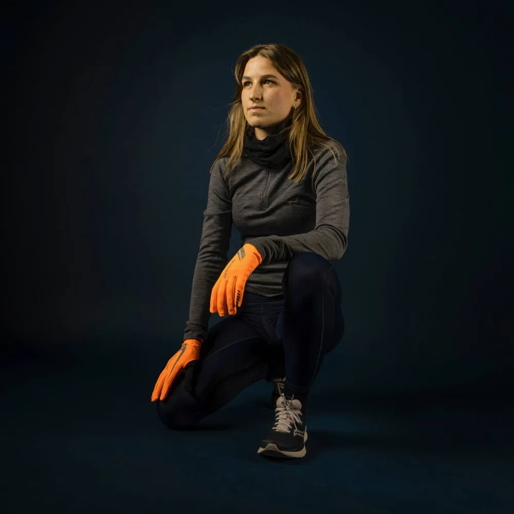 Running Expert Hi-Vis Touchscreen Winter Gloves Handskar & Vantar Dam