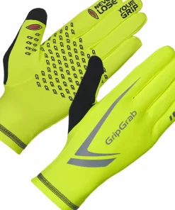 Gripgrab Running Expert Hi-Vis Touchscreen Winter Gloves Yellow Hi-Vis Fluo Yellow Online
