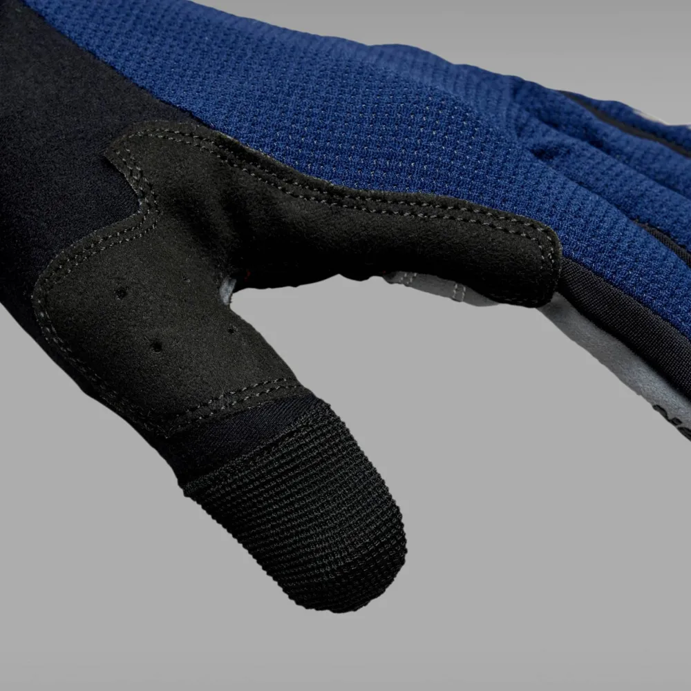 Gripgrab Shark Padded Full Finger Glove Navy New