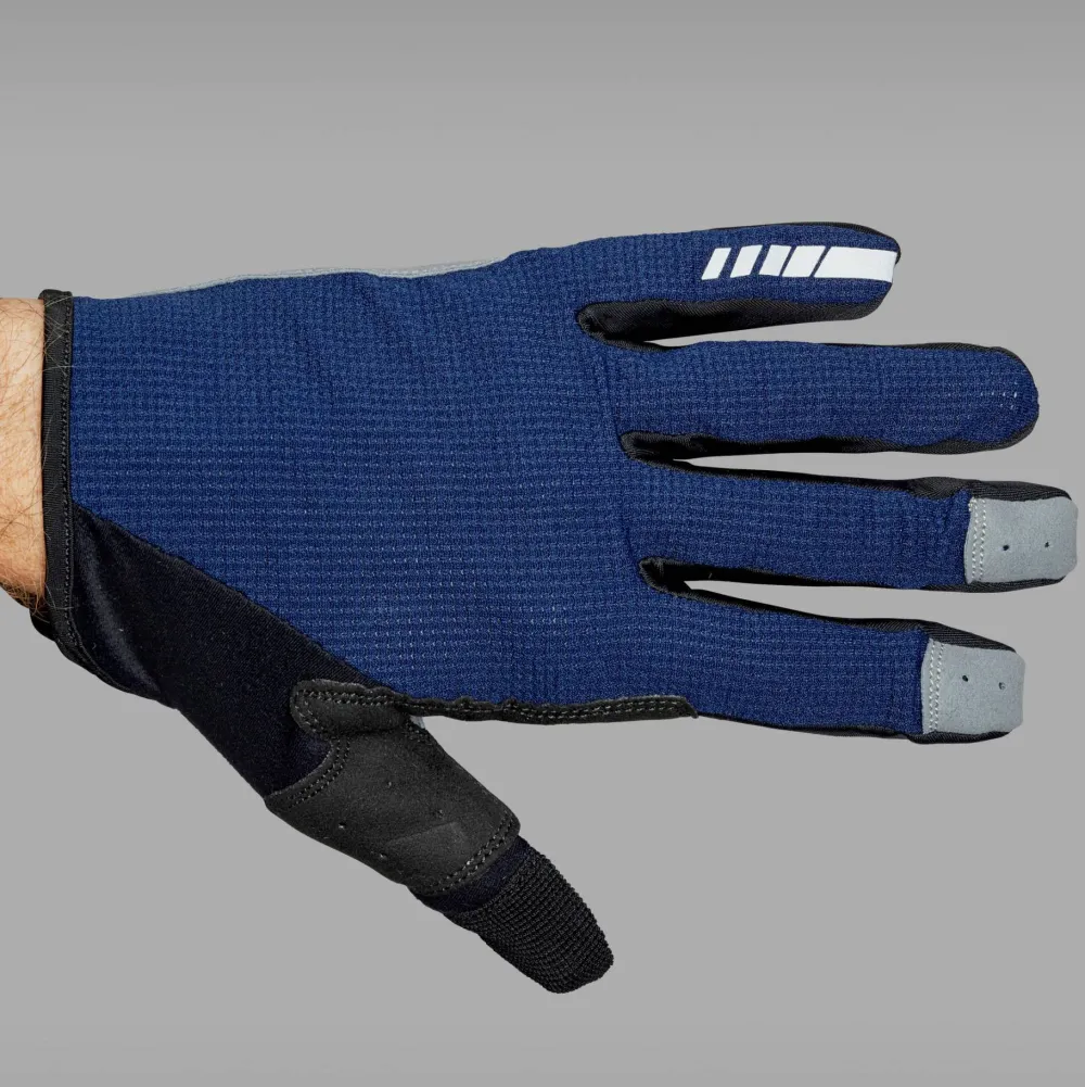 Gripgrab Shark Padded Full Finger Glove Navy New