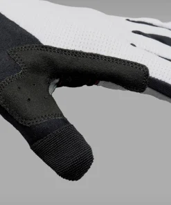 Gripgrab Shark Padded Full Finger Glove White