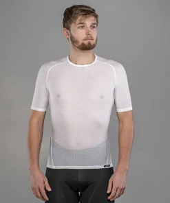 Gripgrab Ultralight Mesh Short Sleeve Base Layer White