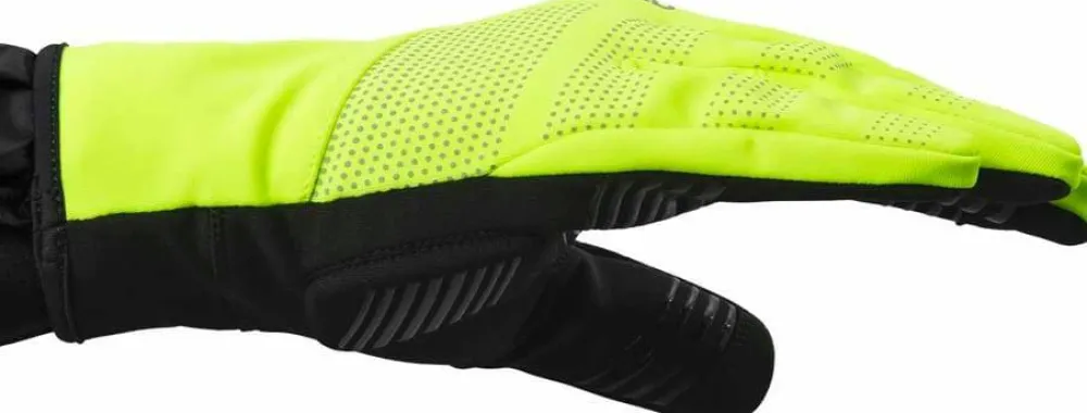 Gripgrab Unisec Ride 2 Windproof Spring-Autumn Gloves Yellow Hi-Vis Outlet