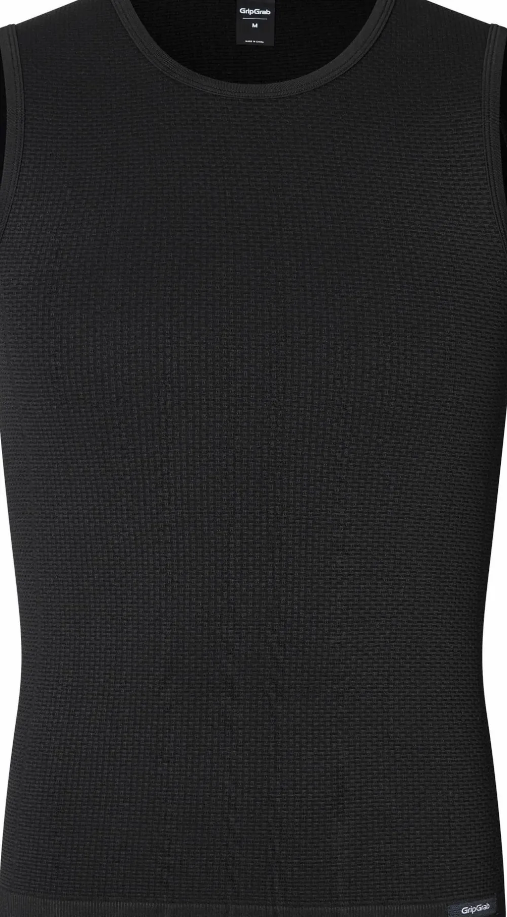 Gripgrab Unisex PACR Spring-Autumn Seamless Sleeveless Base Layer Black