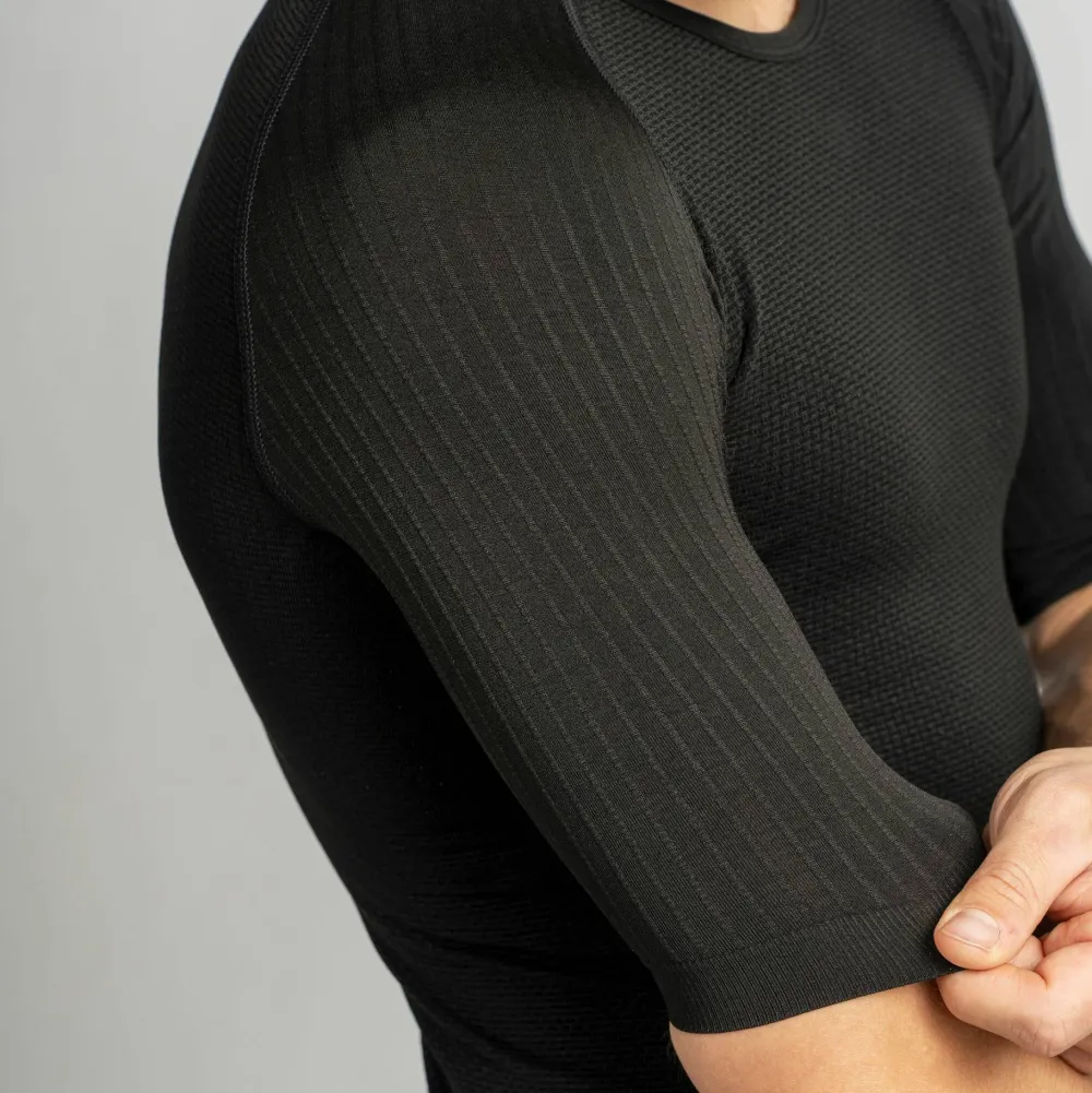 Online Unisex PACR Spring-Autumn Seamless Short Sleeve Base Layer Underställ Herr|Cykling
