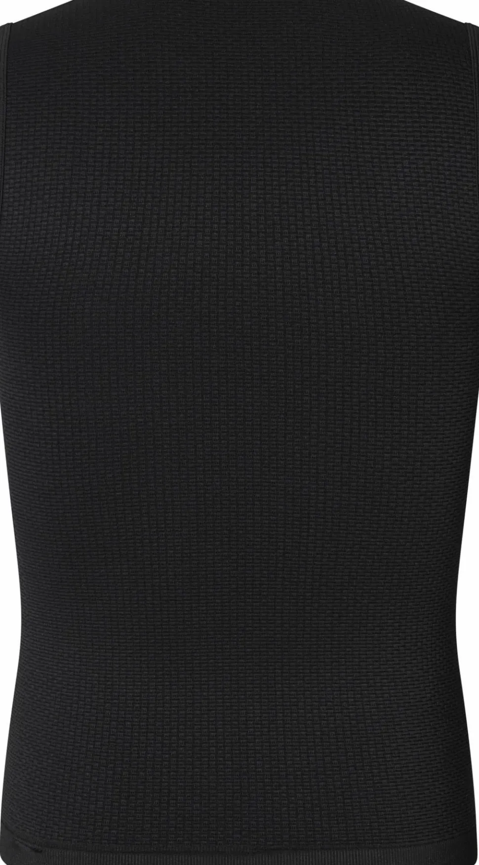 Gripgrab Unisex PACR Spring-Autumn Seamless Sleeveless Base Layer Black