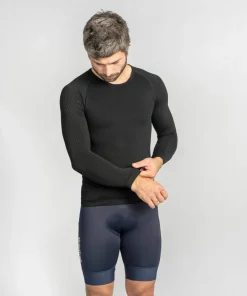 Unisex PACR Spring-Autumn Seamless Long Sleeve Base Layer Underställ Dam