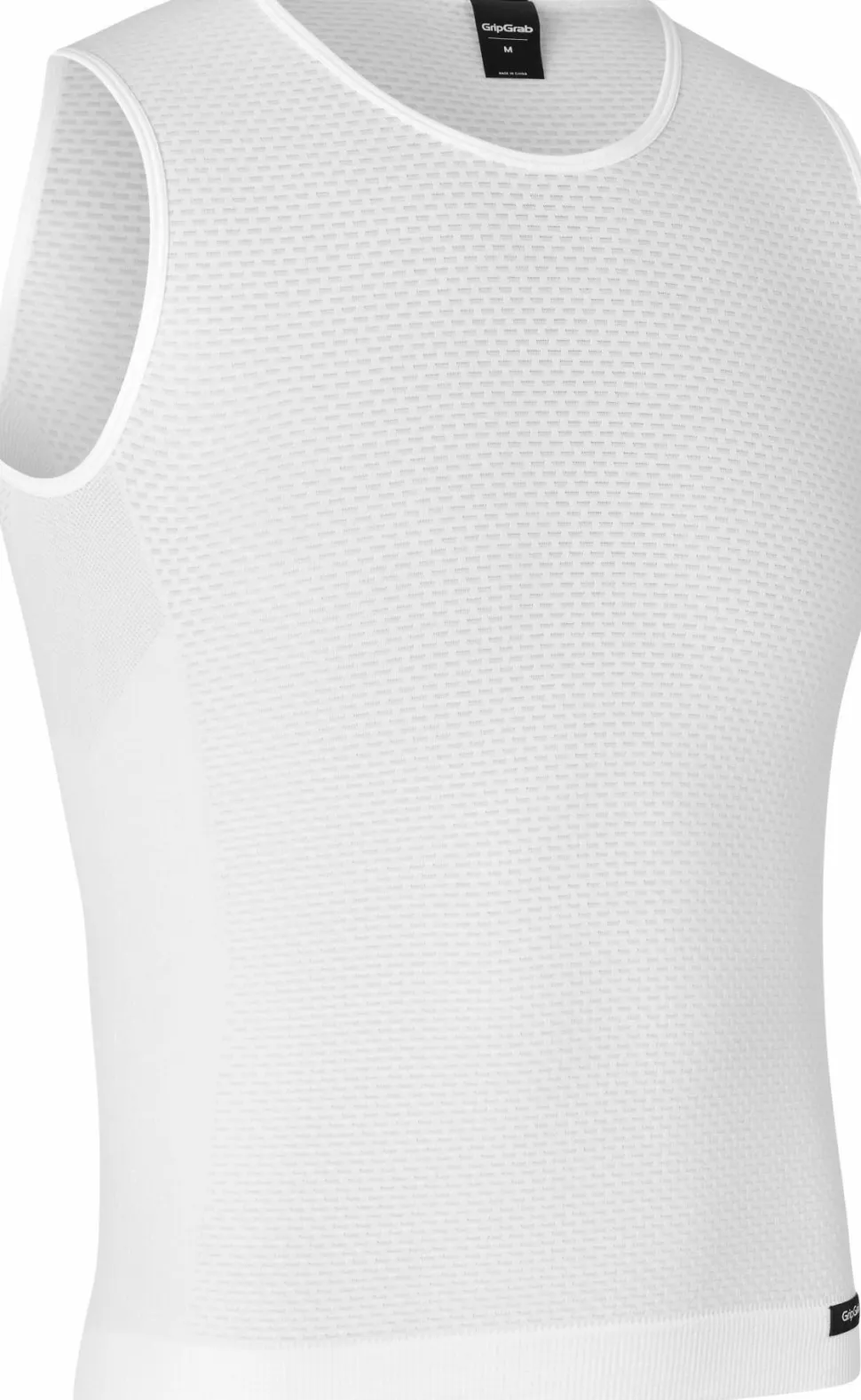 Gripgrab Unisex PACR Ultralight Seamless Sleeveless Base Layer White